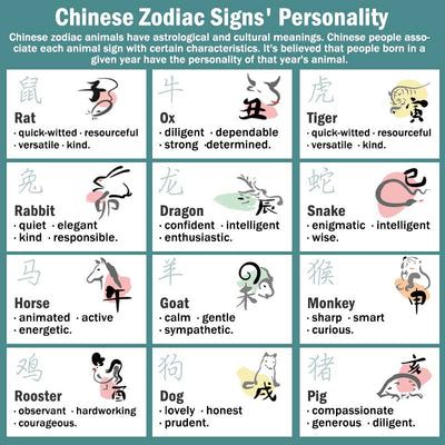 Foviel Natural Jade 12 Chinese Zodiac Abundance Amulet Pendant Necklace