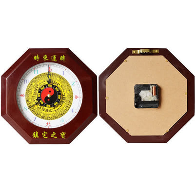 Buddha Stones Feng Shui Bagua Map Balance Energy Map Wall Clock Bagua Map BS 2