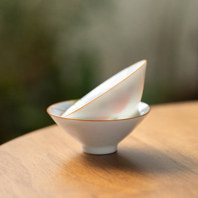Buddha Stones Mandala Flower Koi Fish Lotus Bird Persimmons Teacup Kung Fu Tea Cup 50ml Cup BS 17