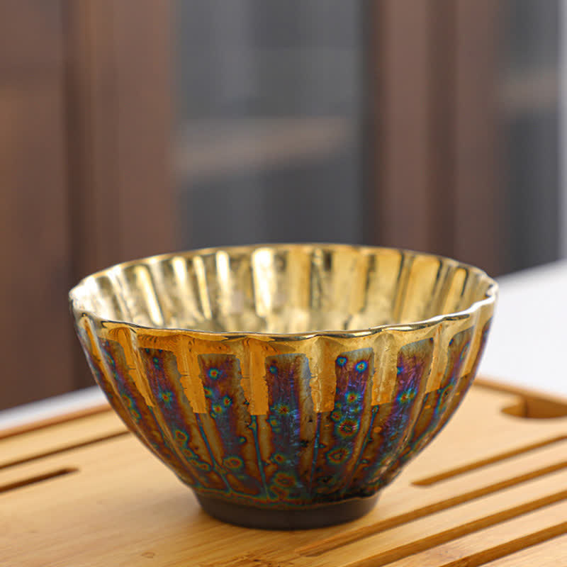 Buddha Stones Colorful Ceramic Teacup Tea Cups - image 22