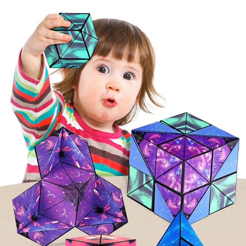 Cubo Montessori Magnético Mágico Transformable