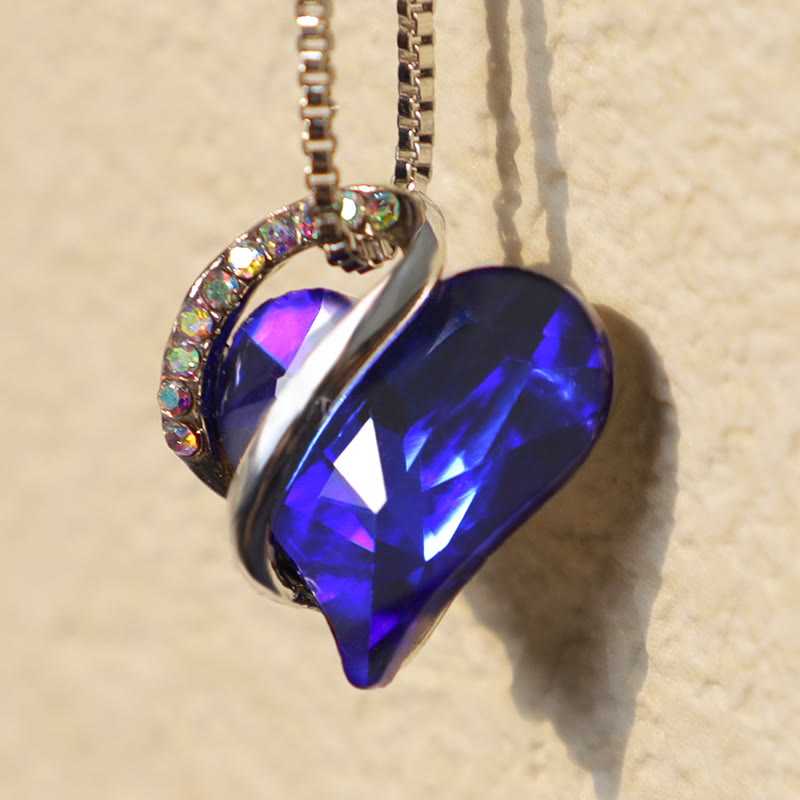 Buddha Stones Love Heart Birthstone Healing Energy Necklace Pendant Necklaces & Pendants BS 33