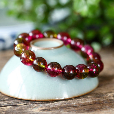 Buddha Stones Natural Tourmaline Love Wisdom Bracelet Bracelet BS 4