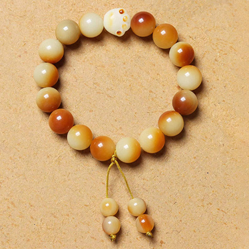Buddha Stones Natural Bodhi Seed Lovely Paw Claw Peace Wisdom Bracelet Bracelet BS 2