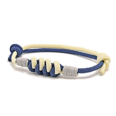 Buddha Stones Simple Design King Kong Knot Strength Braid String Bracelet Bracelet BS 7