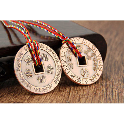 Buddha Stones Taoism Yin Yang Symbol Protection Pendant Decoration Amulet Decorations BS 10
