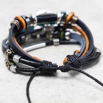 Bracelet de purification Foviel avec turquoise tibétaine et mauvais œil