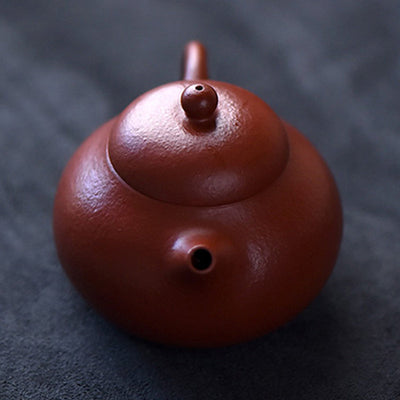 Buddha Stones Yixing All Handmade Wen Dan Brown Purple Clay Kung Fu Teapot Teapot BS 9