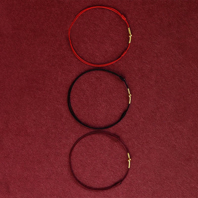 FREE Today: Provide Support Golden Bead Protection Braided Rope Bracelet Anklet FREE FREE 4