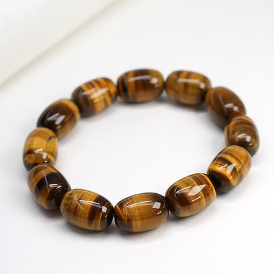 Buddha Stones Natural Tiger Eye Stone Integrity Willpower Bracelet Bracelet BS 3