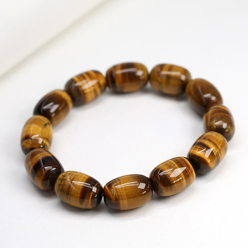 Buddha Stones Natural Tiger Eye Stone Integrity Willpower Bracelet Bracelet BS 3