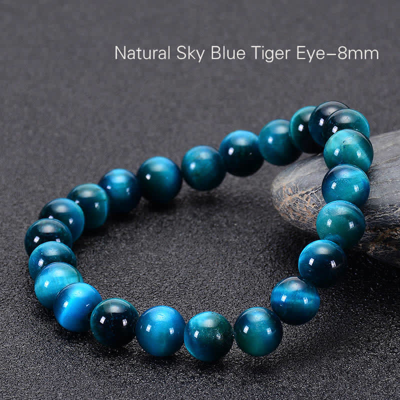 Foviel Blue Tiger Eye Protection Bracelet