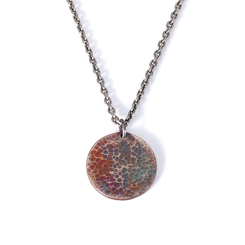 Buddha Stones 990 Sterling Silver Yin Yang Water and Fire Balance Necklace Pendant Necklaces & Pendants BS 4