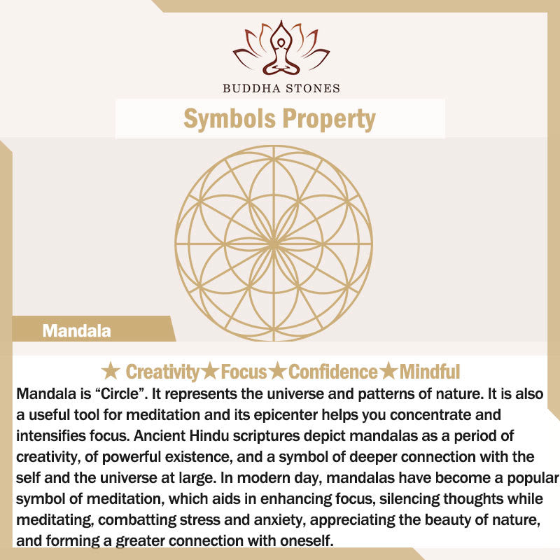 Buddha Stones Tibetan Mandala Mindful Yoga Cork Block Yoga Cork Block buddhastoneshop 19