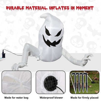 Fidtoy Halloween Inflatable Ghost Decoration for Yard Party Decor