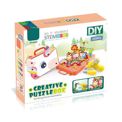 Magical Unicorn 3D Electric Creative Drill - 77A