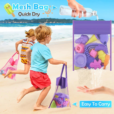 Sand Play Travel Kit for Kids Ages 3–10