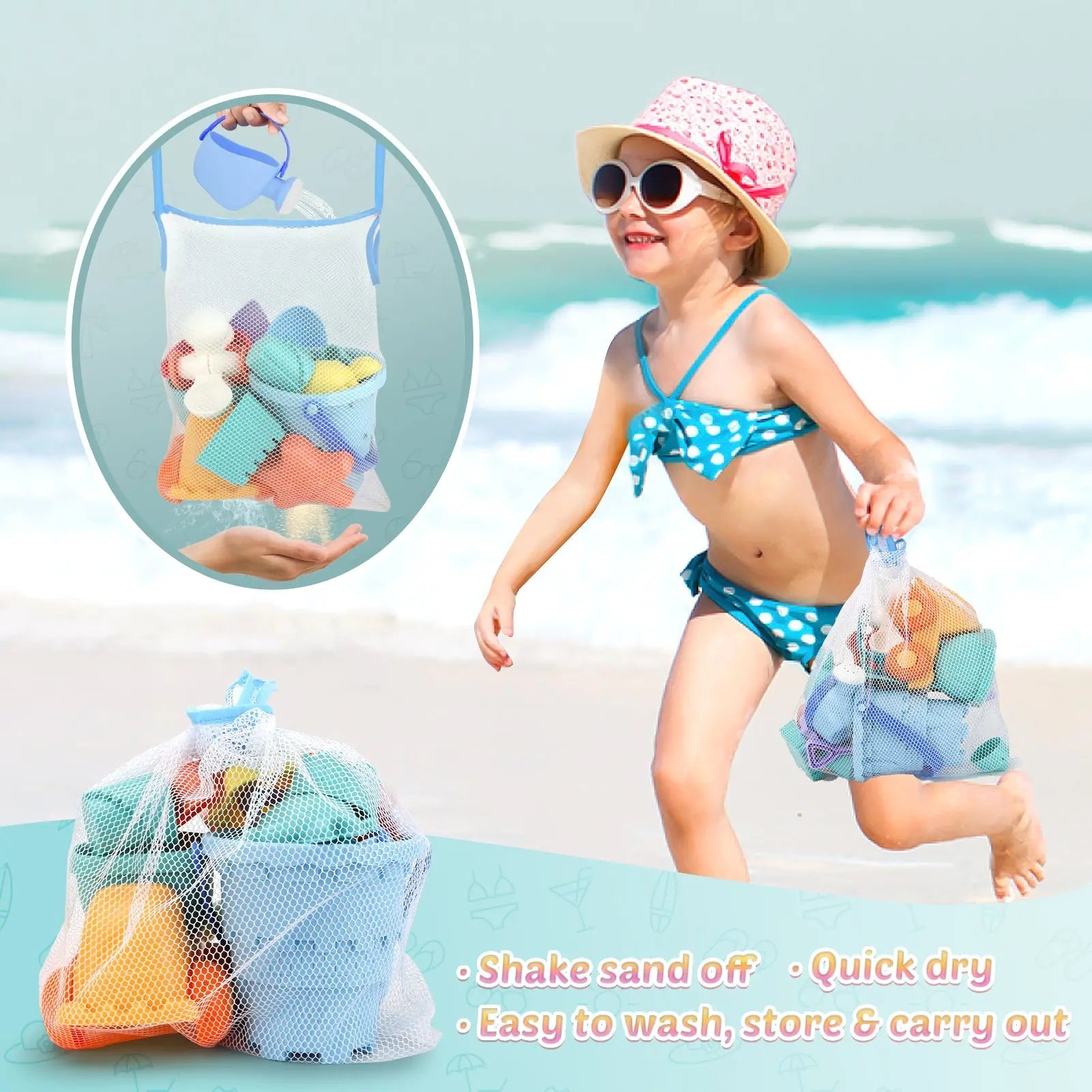 Beginner Sand Toys Set with Soft Tools and Fun Molds