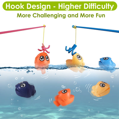 Fidtoy Frog Fishing Game Toy for Kids Age 3+
