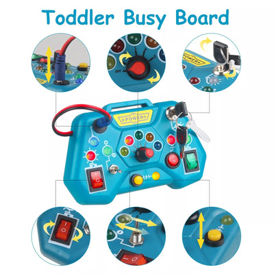 Fidtoy Montessori Busy Board Toys for Toddlers