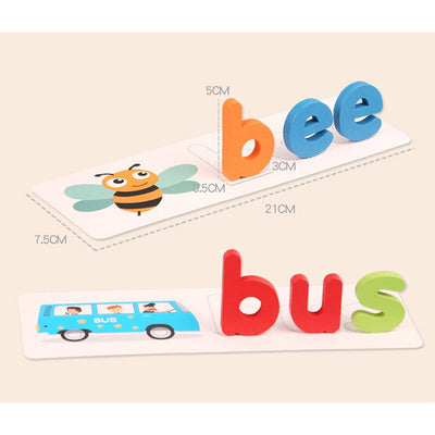 Jeu d'orthographe Treehole/J'aime les Mathématiques - Jouets Éducatifs Mathématiques