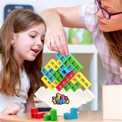Balance Puzzle Tower™ - Bouw en balanseer! - Tetris toren