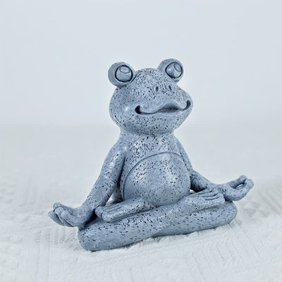 Buddha Stones Meditating Zen Dog Cat Frog Decoration Decorations BS 12
