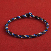 Bracelet porte-bonheur multicolore Foviel « Que la prospérité remplisse votre vie »