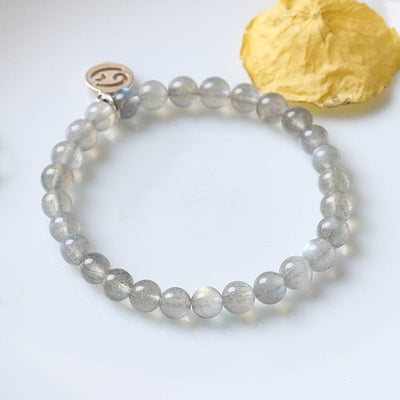 12 Constellations of the Zodiac Moonstone Charming Bracelet Bracelet BS 10