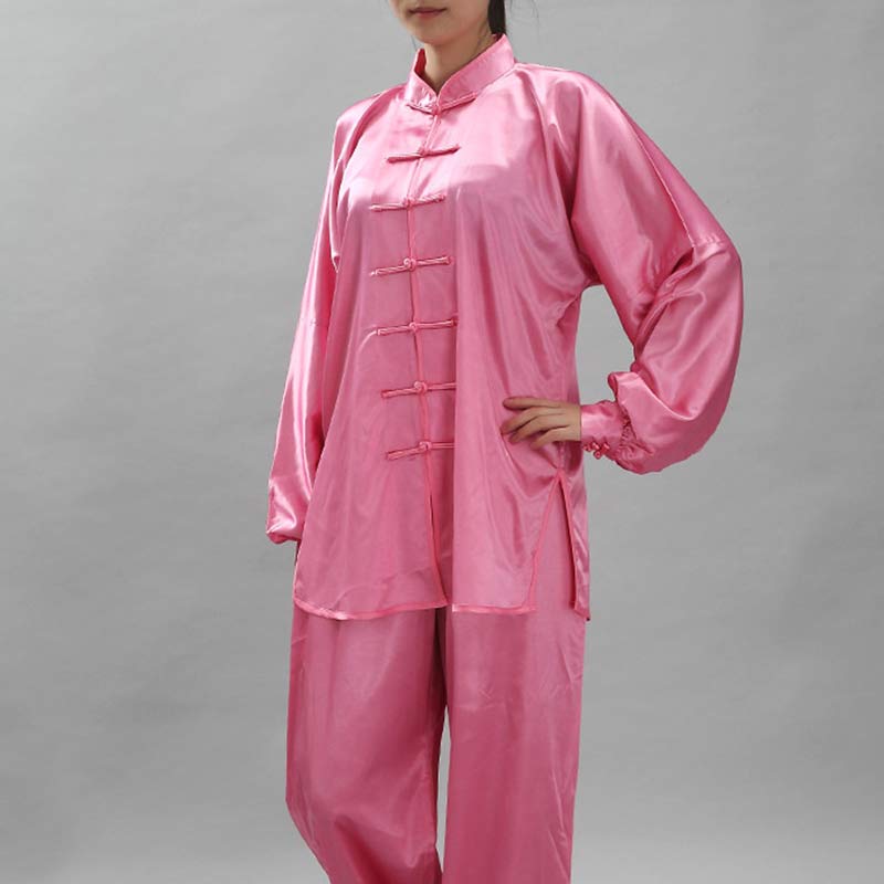 Foviel Simple Pattern Meditation Prayer Spiritual Zen Tai Chi Qigong Practice Unisex Clothing Set