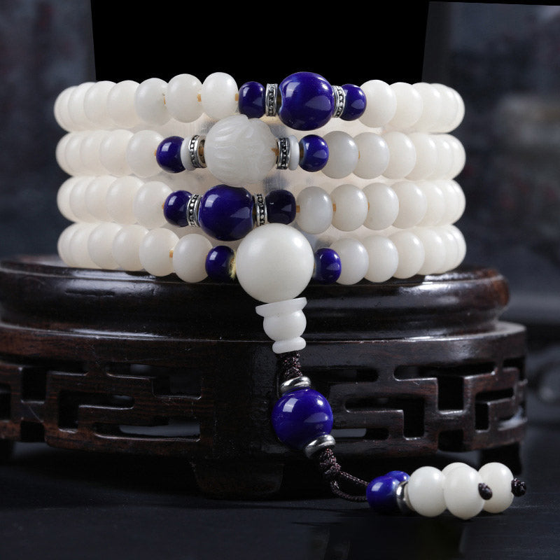 Foviel Bodhi Samenperle Lotus Segen Charm Armband