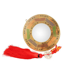 Buddha Stones Feng Shui Bagua Map Copper Coin Chinese Knotting Balance Energy Map Bagua Map BS main