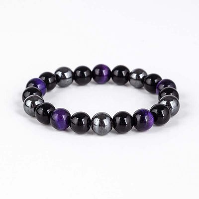 Buddha Stones Tibetan Tiger's Eye Bracelet Necklace Set Necklace, Bracelet BS 15