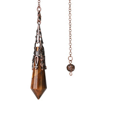 Buddha Stones Natural Tiger's Eye Stone Healing Necklace Necklaces & Pendants BS Tiger Eye