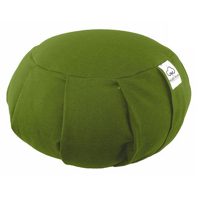 Buddha Stones Cotton Buckwheat Husks Meditation Seat Cushion Home Decoration Decorations buddhastoneshop 36cm*15cm Green