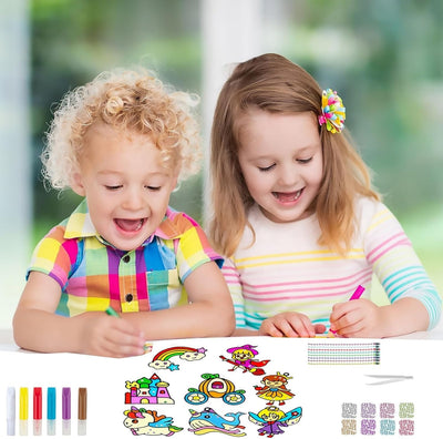Kit de Arte DIY con Pegamento Suave Creativo Serie Princesas - 521