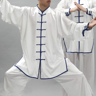 Foviel Simple Pattern Meditation Prayer Spiritual Zen Tai Chi Qigong Practice Unisex Clothing Set