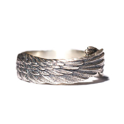 Buddha Stones FengShui Wing Lucky Ring Rings BS 2