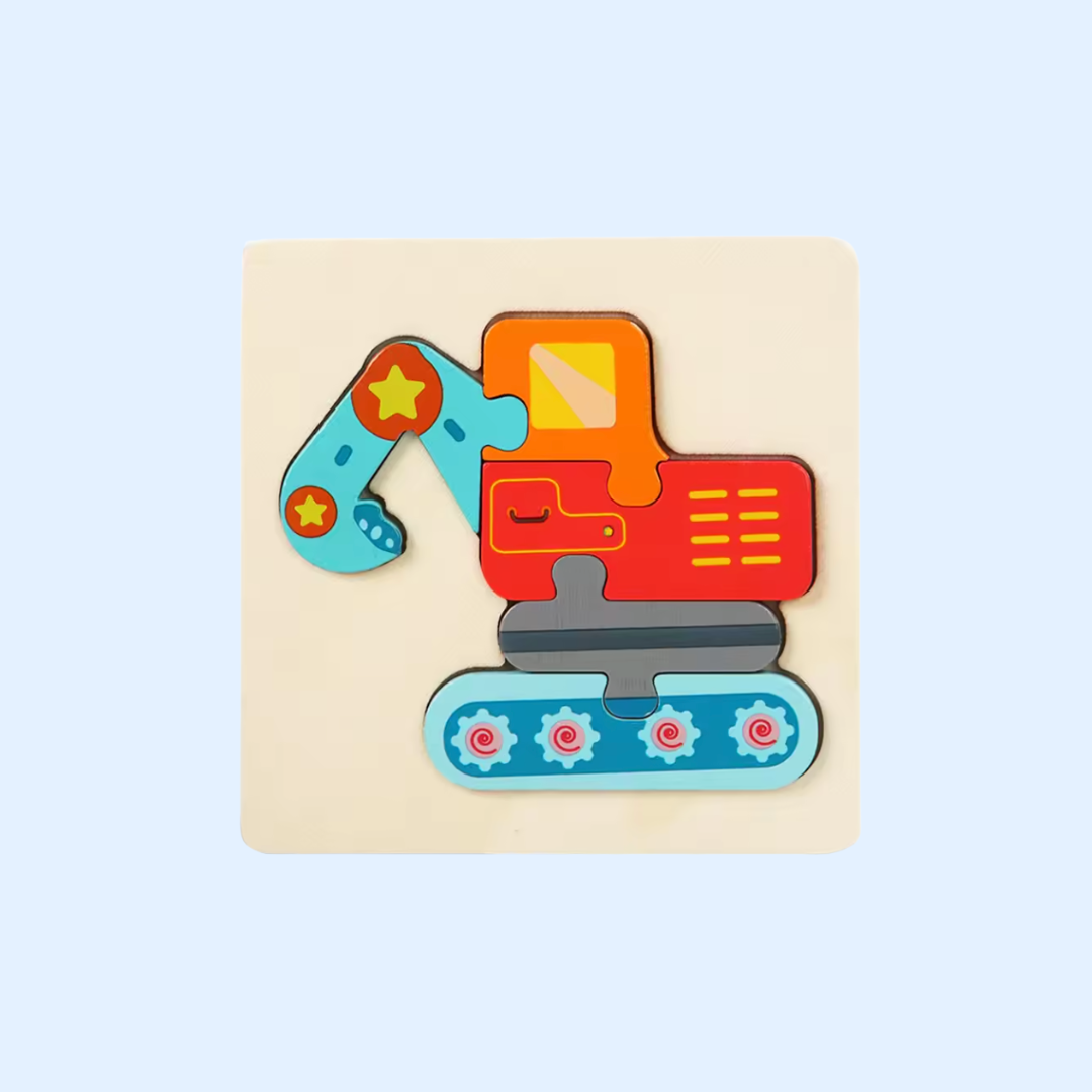 Rompecabezas de madera Fidtoy Shape & Learn para niños pequeños. Aprendizaje temprano Montessori.