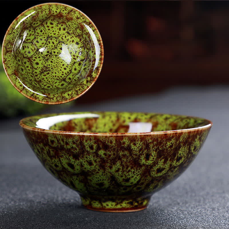 Buddha Stones Colorful Ceramic Teacup Home Office Tea Cups - image 29