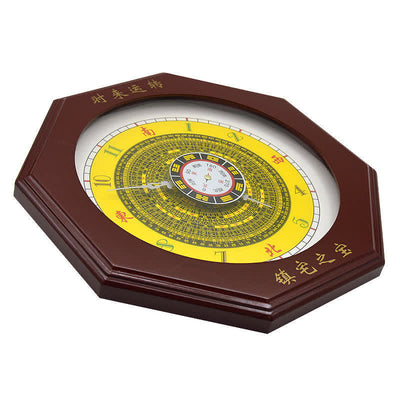 Buddha Stones Feng Shui Bagua Map Balance Energy Map Wall Clock Bagua Map BS 18