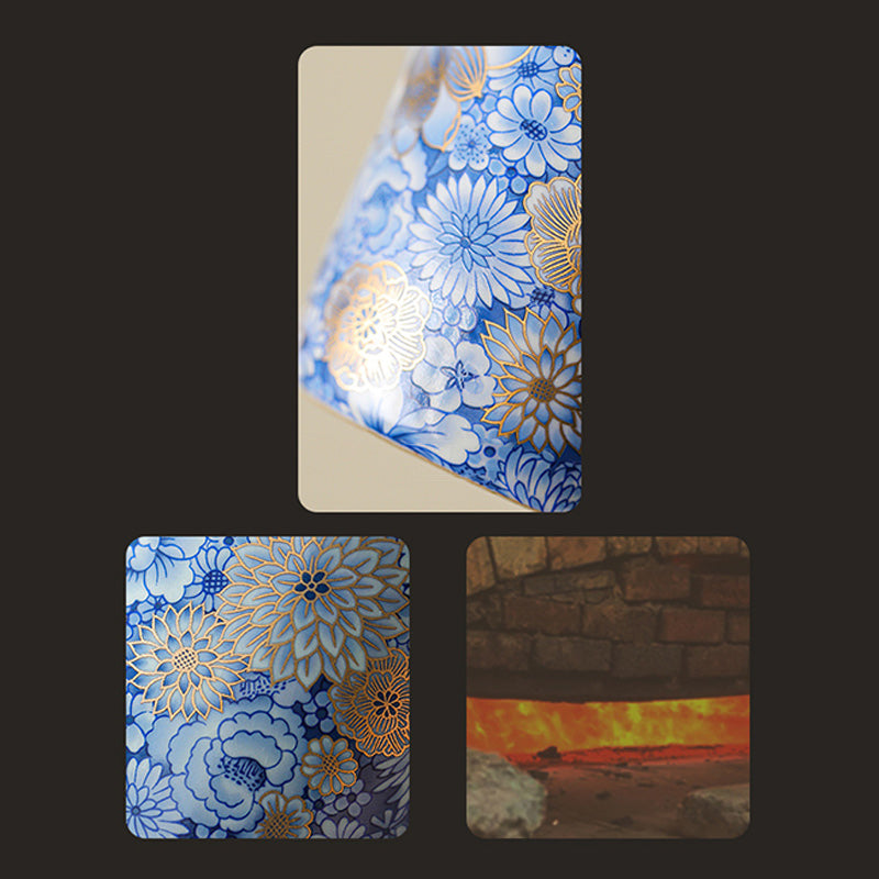 Buddha Stones Lotus Chrysanthemum Plum Blossom Flower Teacup Kung Fu Tea Cup Teapot Cup BS 13