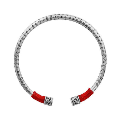 Buddha Stones Tibet Om Mani Padme Hum Luck Red String Bracelet Bangle Bracelet Bangle BS 9