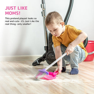 Fidtoy Little Helper Cleaning Pretend Play Set for Kids Montessori Practical Life Role Play Toy