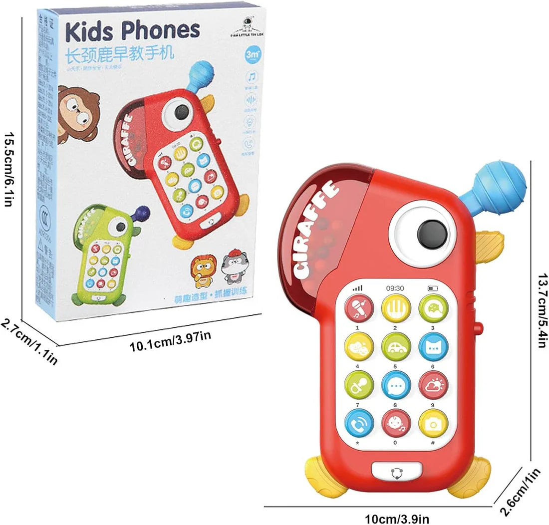Fidtoy Learning Sensory Multi-Activity Phone Toy for Babies