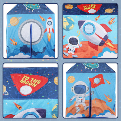 Fidtoy Space Play Tent for Kids Indoor Playhouse Hideaway