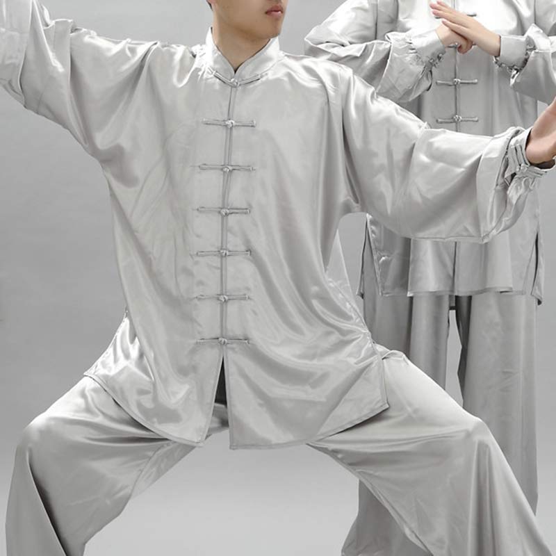 Foviel Simple Pattern Meditation Prayer Spiritual Zen Tai Chi Qigong Practice Unisex Clothing Set