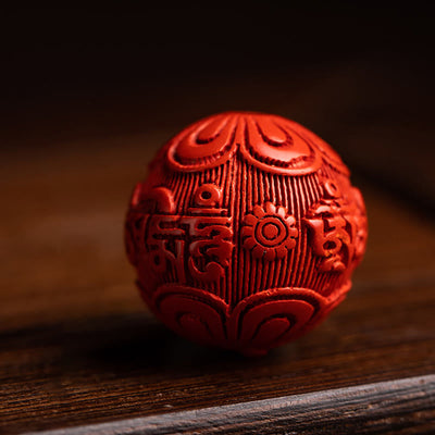 Foviel Tibet Om Mani Padme Hum PiXiu Copper Coin Small Leaf Red Sandalwood Cinnabar Protection Key Chain
