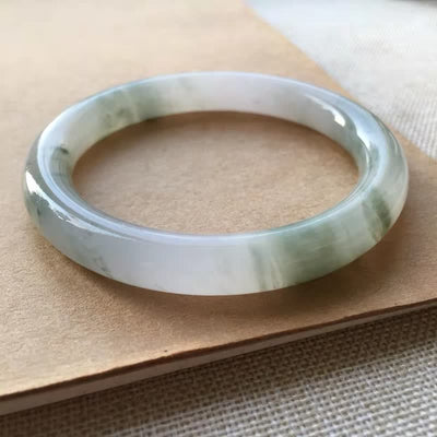 Buddha Stones Jade Abundance Luck Blessing Bracelet Bangle Bracelet BS 9