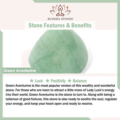 Buddha Stones "Choose Wisely" Natural Small PiXiu Green Aventurine Luck Decoration Includes Gift Message Card - image 7